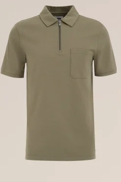 poloshirt met rits