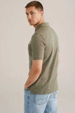 poloshirt met rits