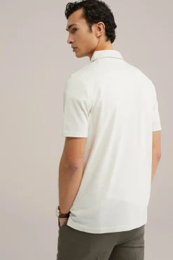 polo shirt met rits