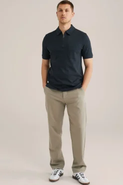poloshirt met rits