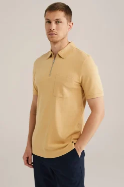poloshirt met rits