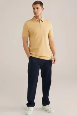 poloshirt met rits