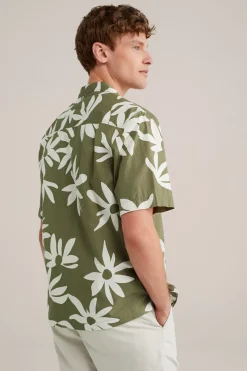 poplin overhemd met stretch