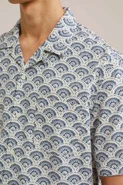 poplin overhemd met stretch