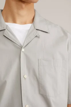 poplin overhemd met stretch