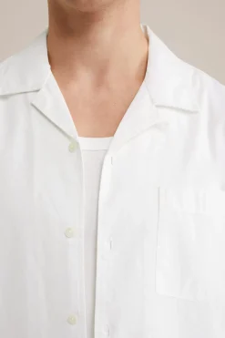 poplin overhemd met stretch