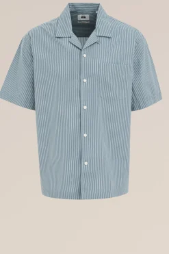 poplin overhemd met stretch
