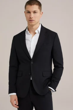 premium blazer van wolmix