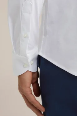 premium easy-care jersey overhemd