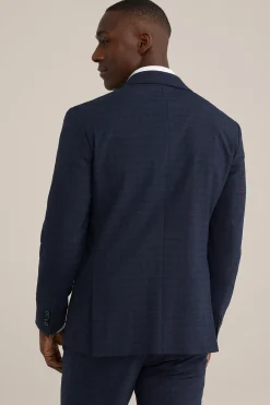 premium slim fit blazer met ruitdessin