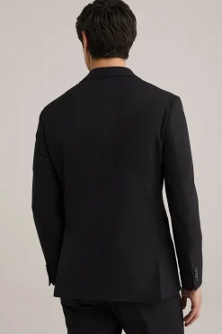 Premium wolmix blazer met structuur
