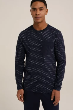 pyjamashirt met dessin