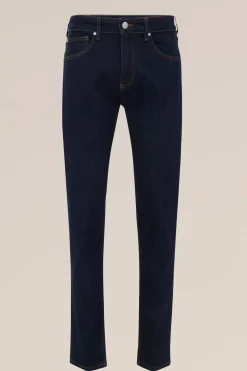 Rain ready slim fit jeans met medium stretch
