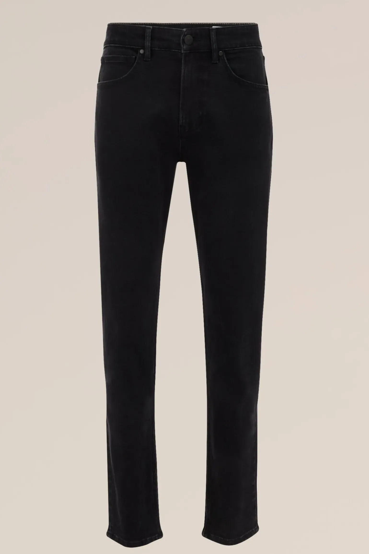 Rain ready slim fit jeans met medium stretch