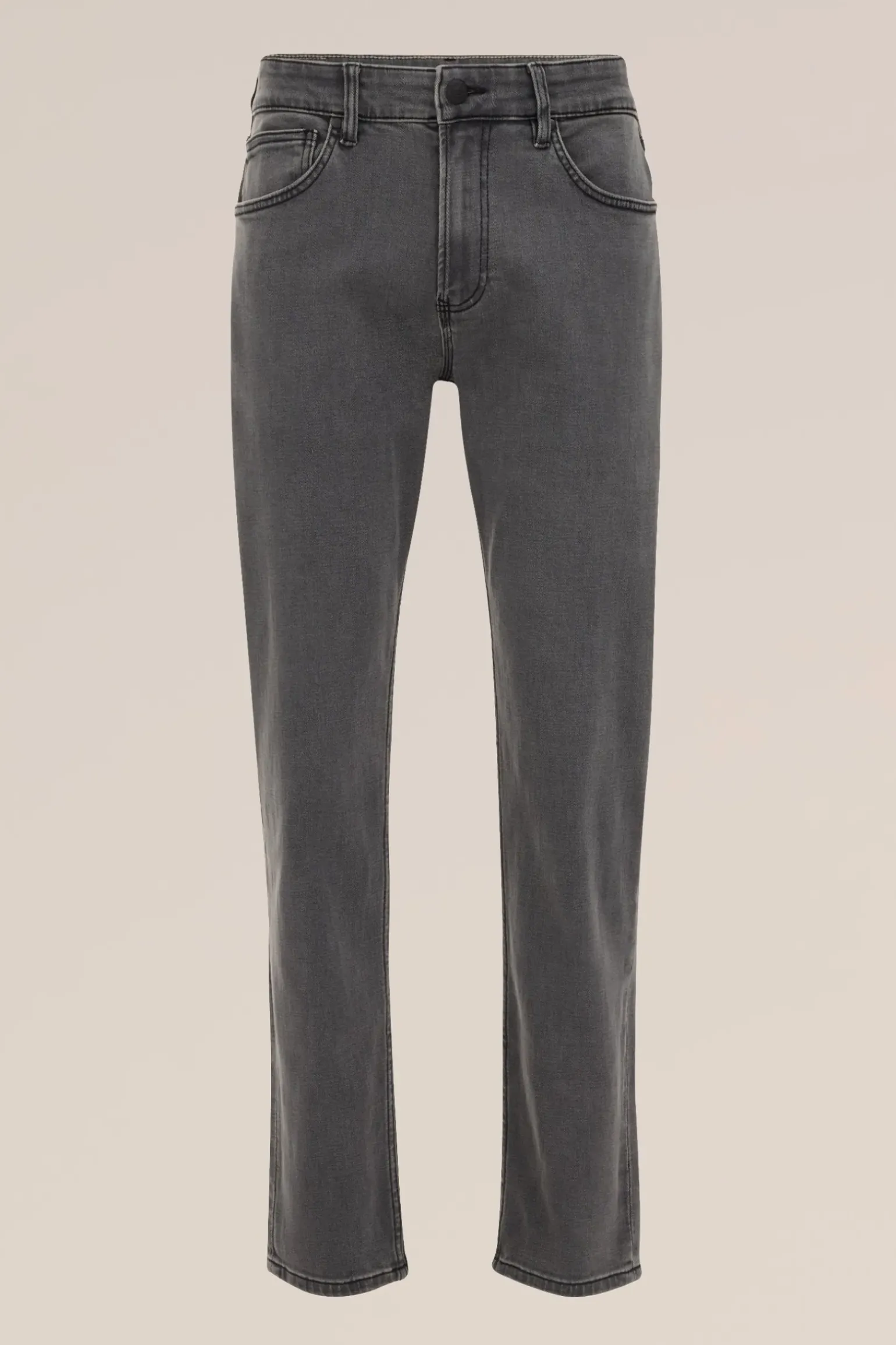 Rain ready slim fit jeans met medium stretch