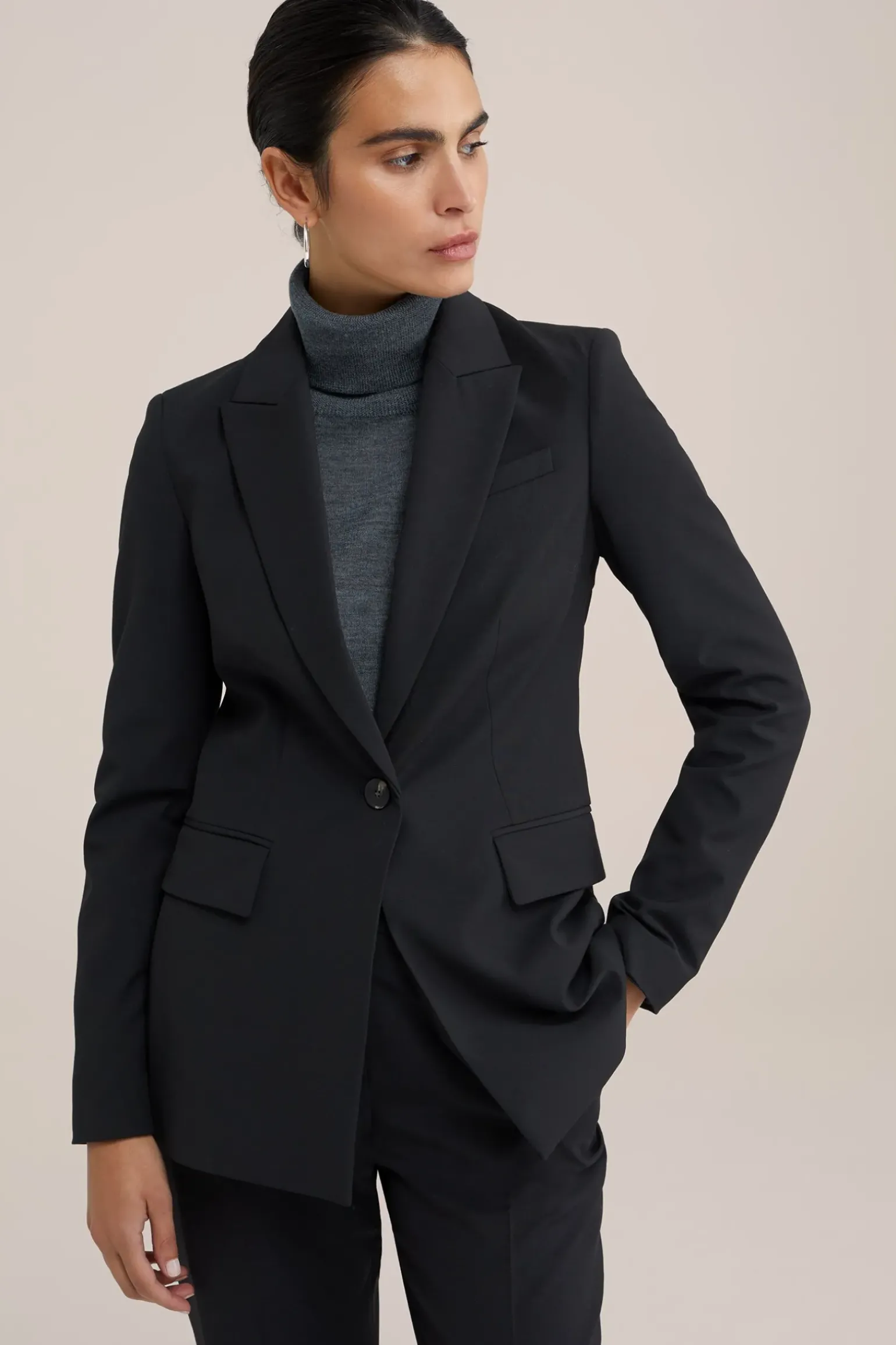 regular fit blazer