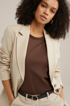 regular fit blazer