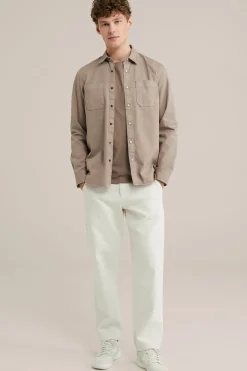regular fit chino met stretch