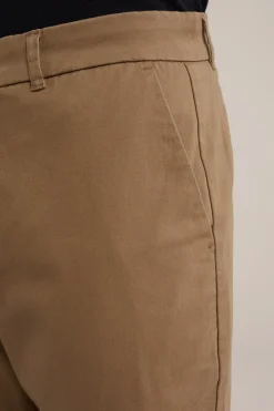 regular fit chino met stretch