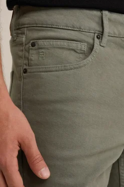 regular fit denim short
