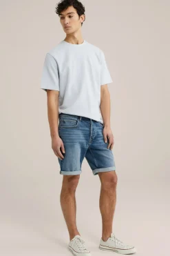regular fit denimshort