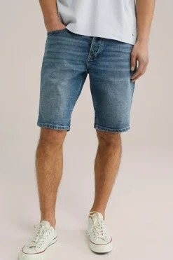 regular fit denimshort