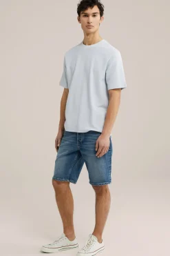 regular fit denimshort