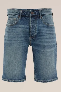 regular fit denimshort