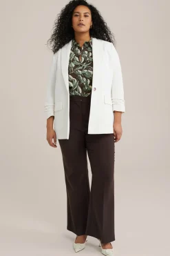 regular fit fit blazer - Curve