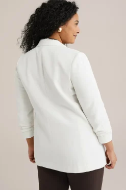 regular fit fit blazer - Curve