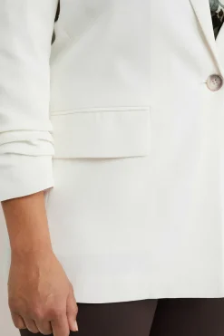 regular fit fit blazer - Curve