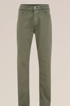regular fit jeans met medium stretch