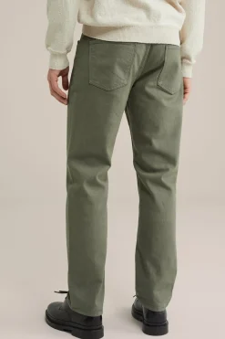 regular fit jeans met medium stretch