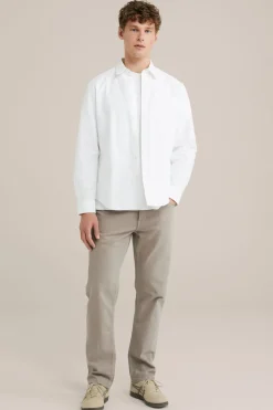 regular fit jeans met medium stretch