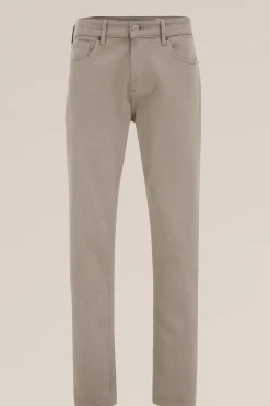 regular fit jeans met medium stretch