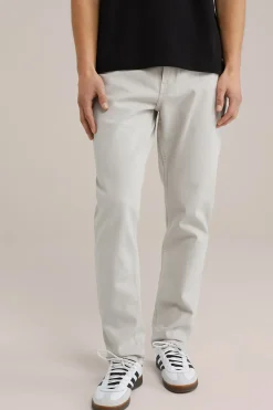 regular fit jeans met medium stretch