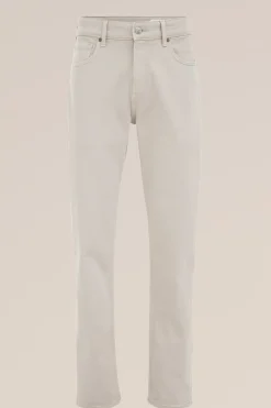 regular fit jeans met medium stretch