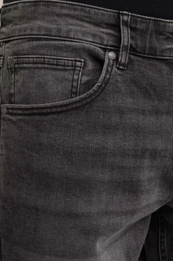 regular fit jeans met medium stretch