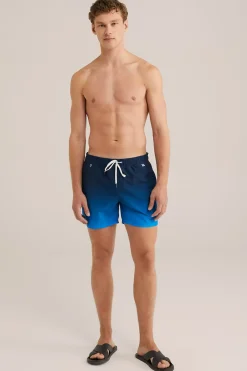 regular fit zwembroek met dessin