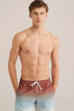 regular fit zwembroek met dessin