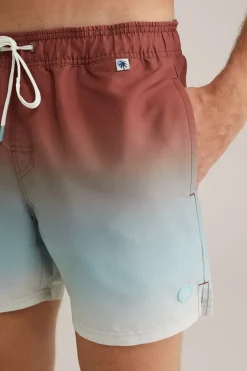 regular fit zwembroek met dessin