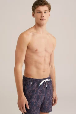 regular fit zwembroek met dessin