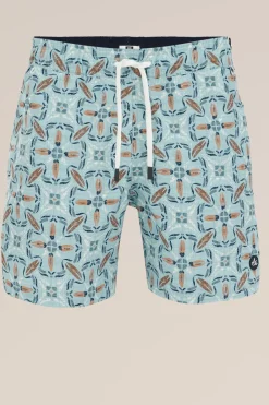 regular fit zwembroek met dessin