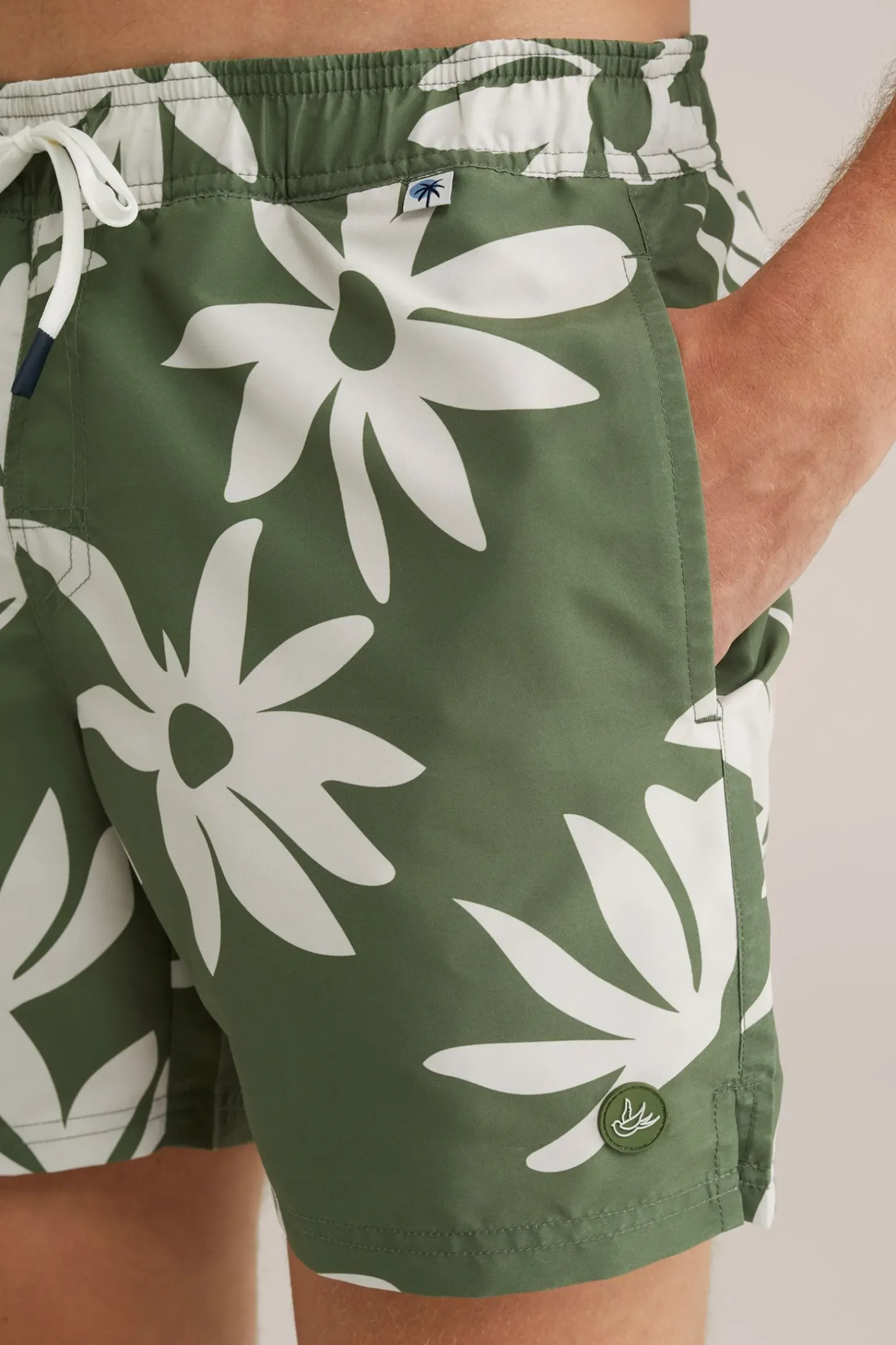 regular fit zwembroek met dessin