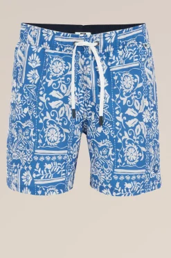 regular fit zwembroek met dessin