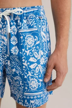 regular fit zwembroek met dessin