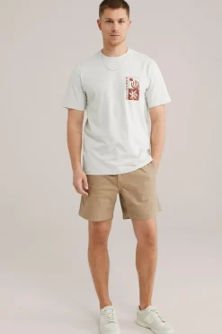 Relaxed fit chinoshort