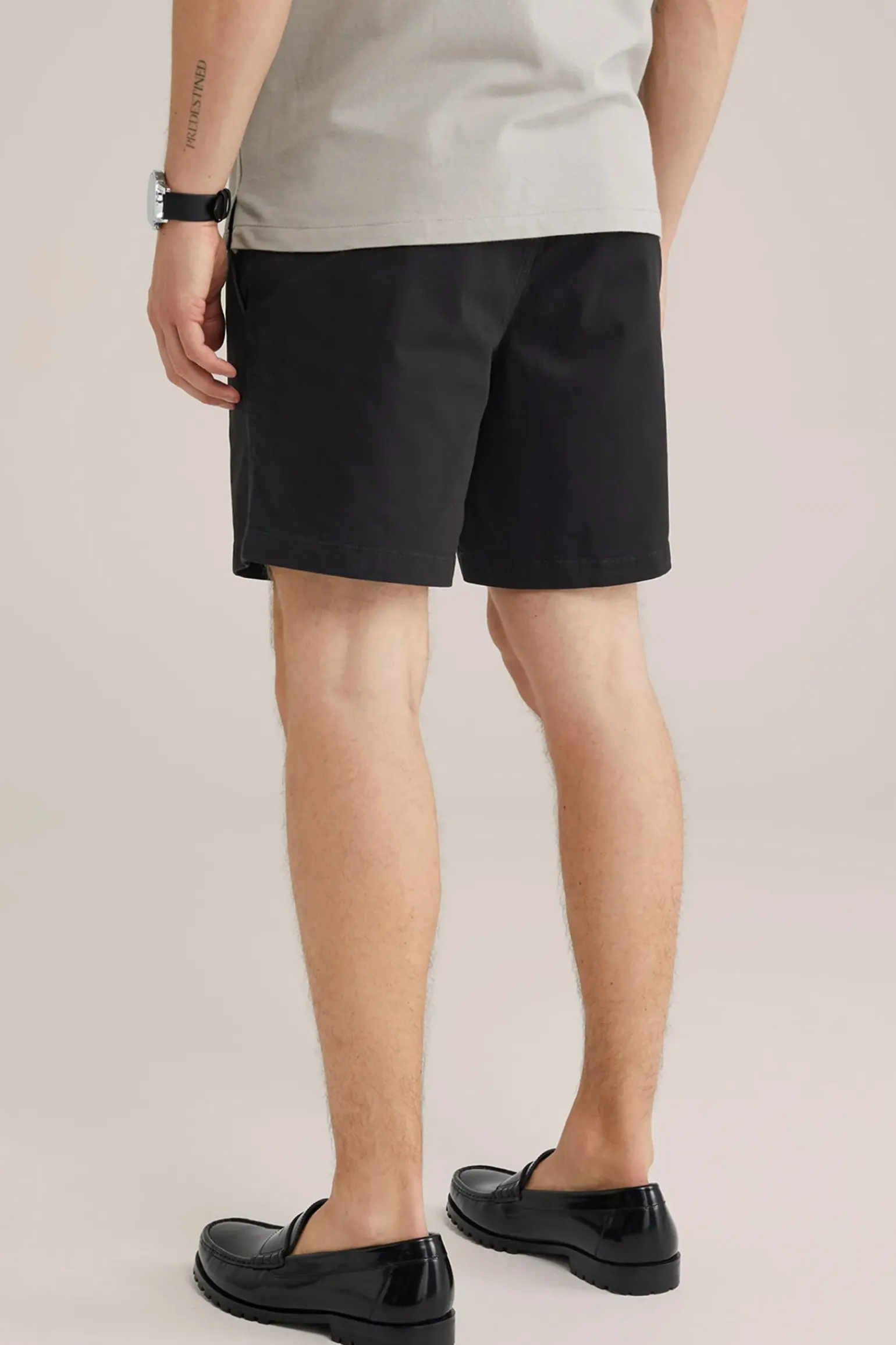Relaxed fit chinoshort