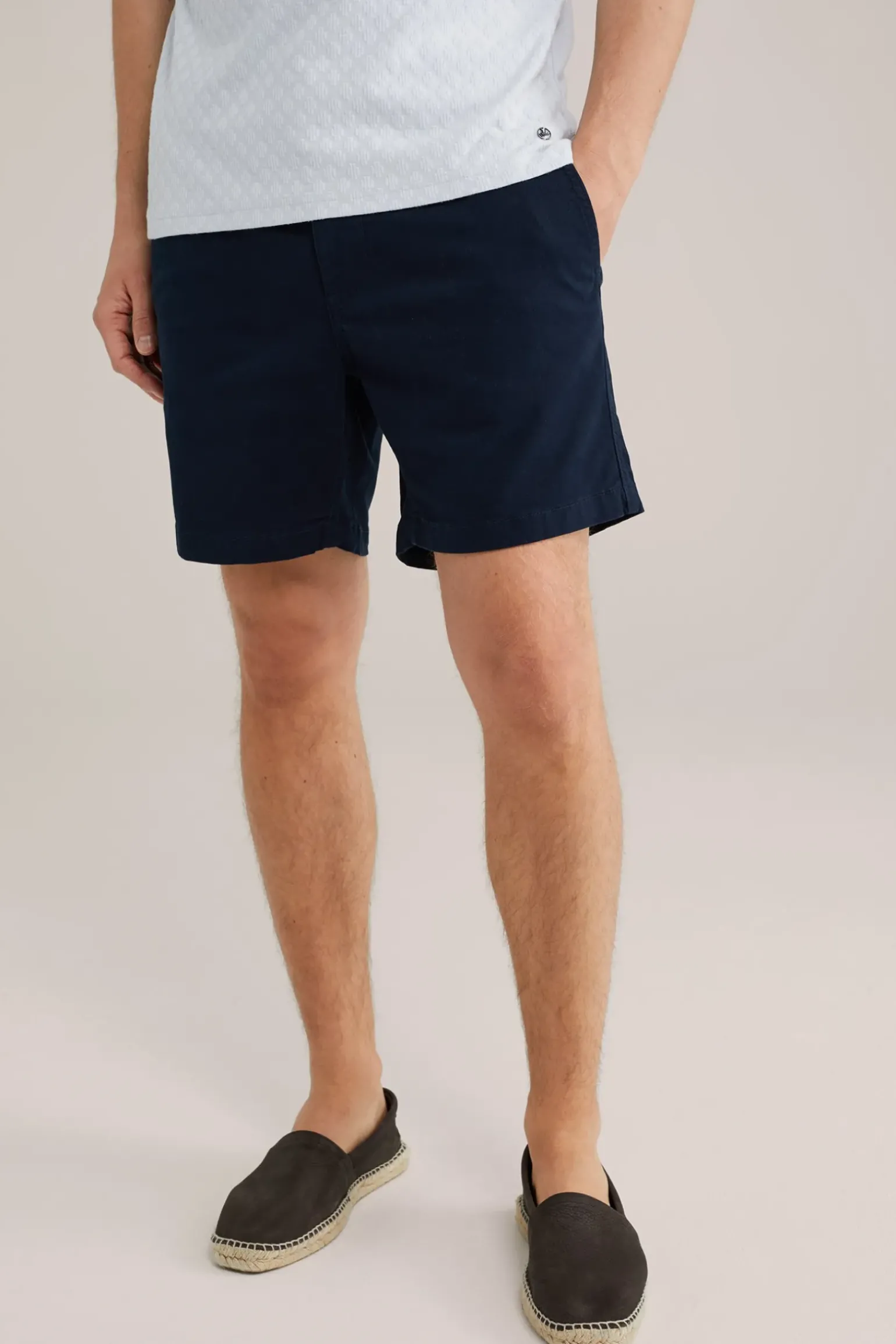 Relaxed fit chinoshort