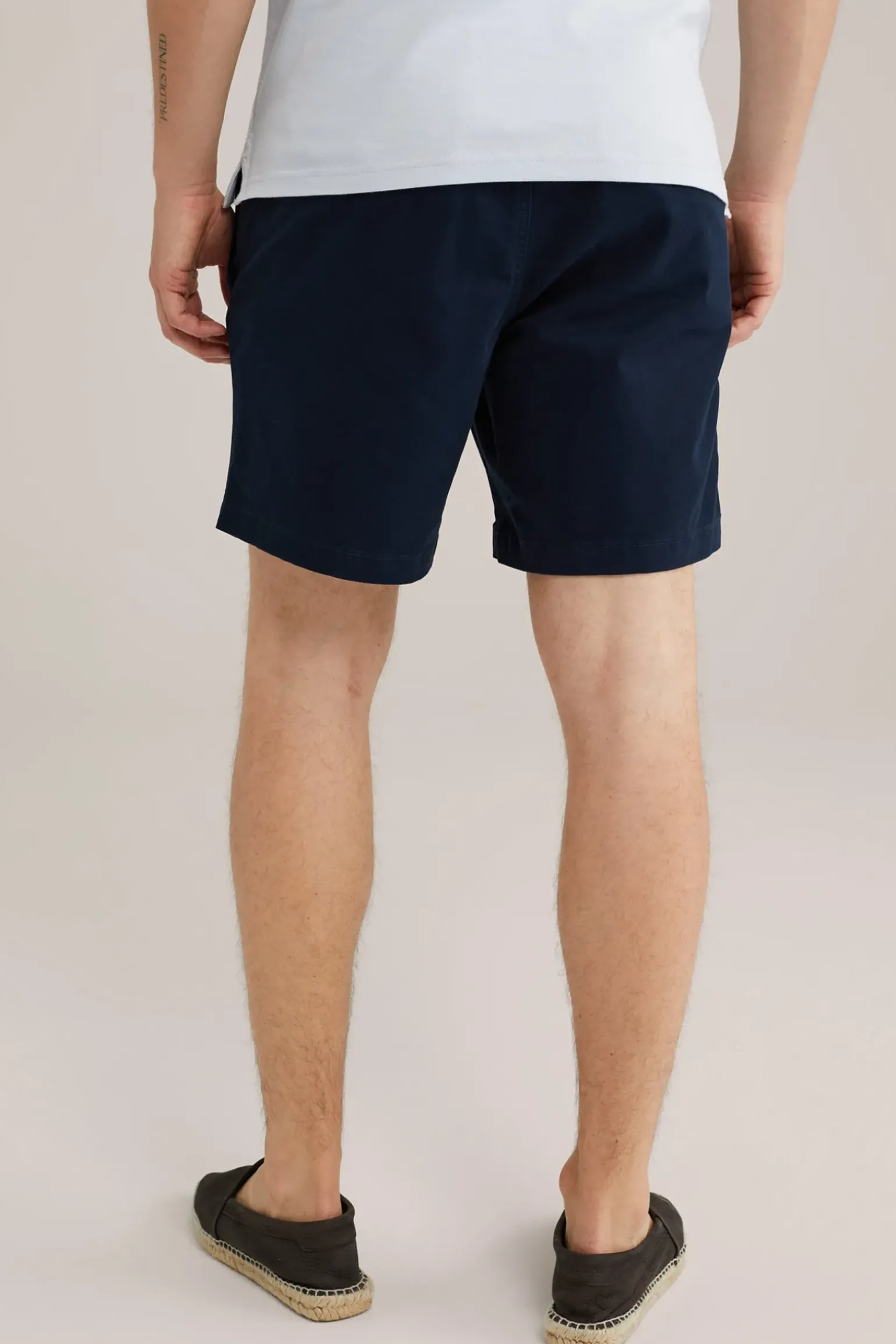 Relaxed fit chinoshort